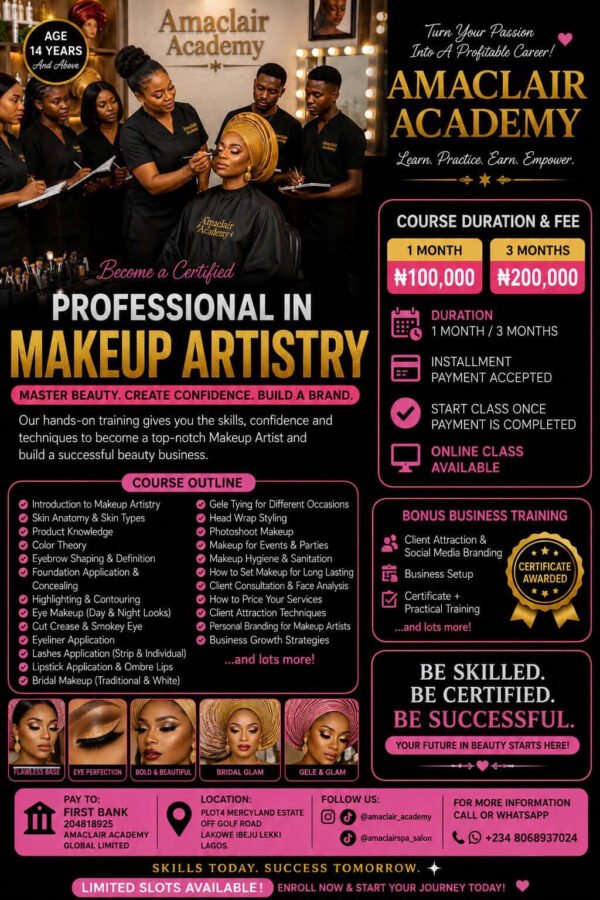 Makeup Artistry Training