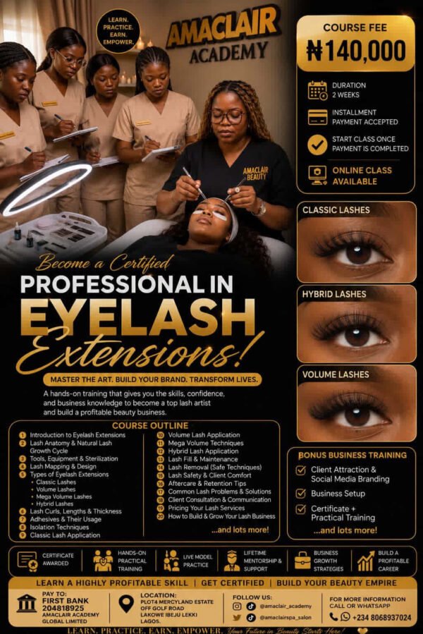 eyelash extension training