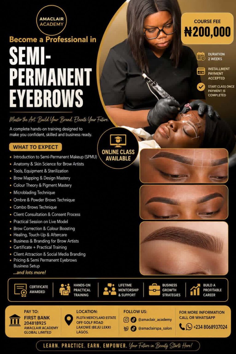 Semi-Permanent Eyebrows training