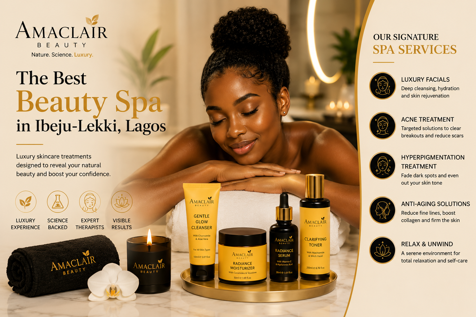 Best beauty spa in Ibeju-Lekki Lagos