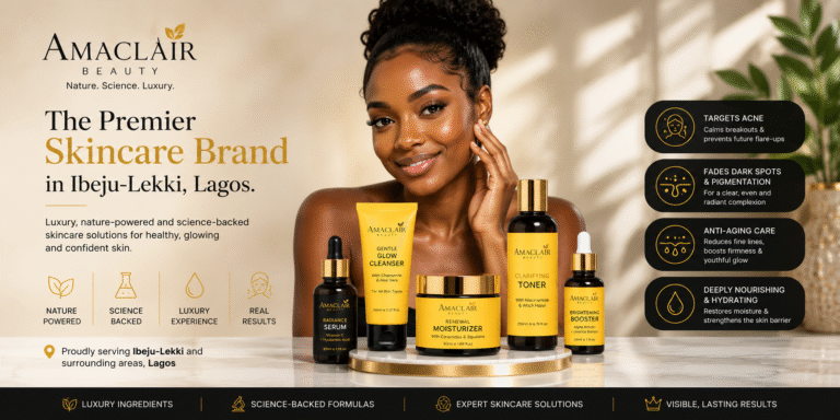 Luxury skincare brand in Ibeju-Lekki Lagos